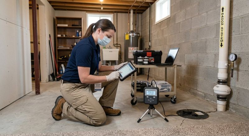 Radon Inspection Service in Naperville, IL