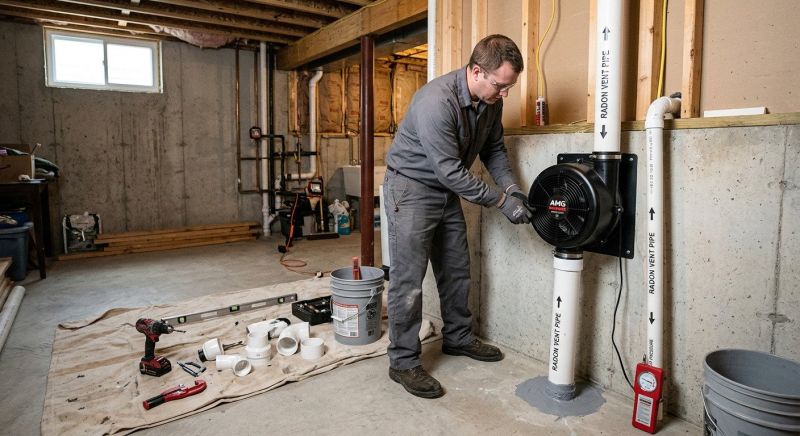 Radon Mitigation Service in Naperville, IL