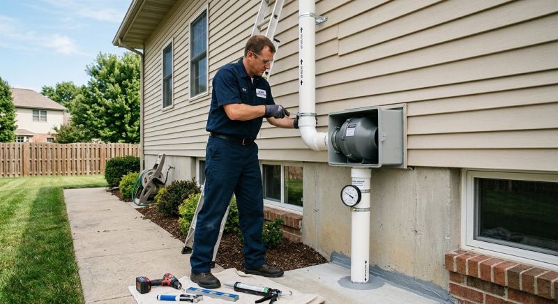 Radon Reduction Service in Naperville, IL