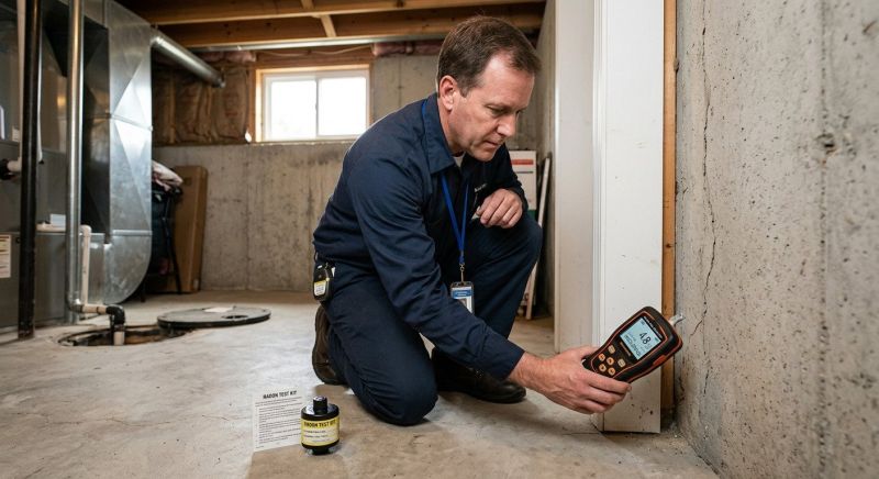 Radon Testing Service in Naperville, IL